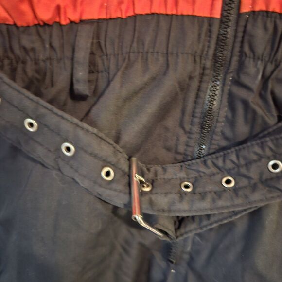 Vtg Ski Lion One Piece Ski Suit Snowsuit Snow Bib Jacket Pant 80s 90 Men's M EUC - Picture 11 of 13